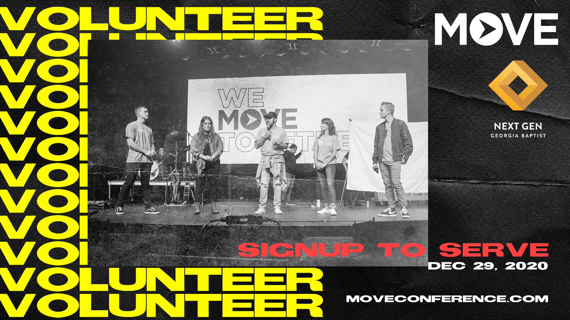 Volunteer at MOVE MOVE Conference
